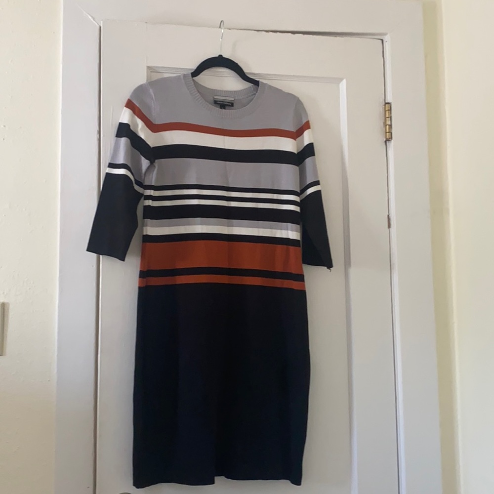 Knit sweater dress